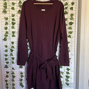 Torrid Burgundy Purple Tie Dress - Size 2